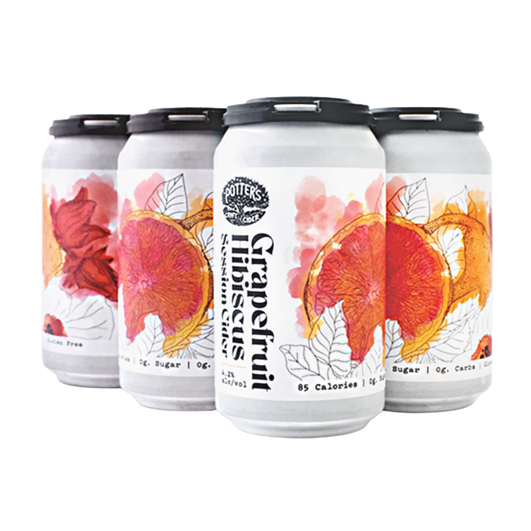 Potter's Grapefruit Hibiscus Session Cider Feast